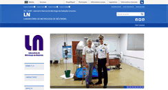 Desktop Screenshot of ln.ird.gov.br